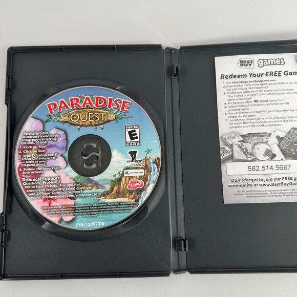 Paradise Quest Galapagos PC CD Rom Matching Game - Picture 3 of 3